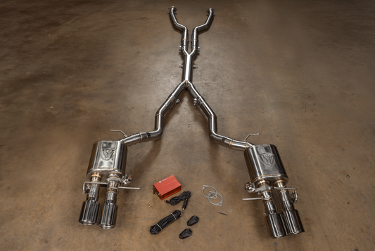 BMW E60 M5 Valved Sport Exhaust System - BMW.E60.M5.VSES.BR-  DRIVEN - 1