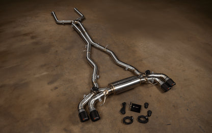 BMW F90 M5 Valved Sport Exhaust System - BMW.F9X.M5.M8.VSES.TI.TIBRT-BMW.F9X.M5.M8.VSES.BR.BRSH-BMW.F9X.M5.M8.VSES.BR.BRT-BMW.F9X.M5.M8.VSES.BR.BLK-BMW.F9X.M5.M8.VSES.BR.FC-  DRIVEN - 24