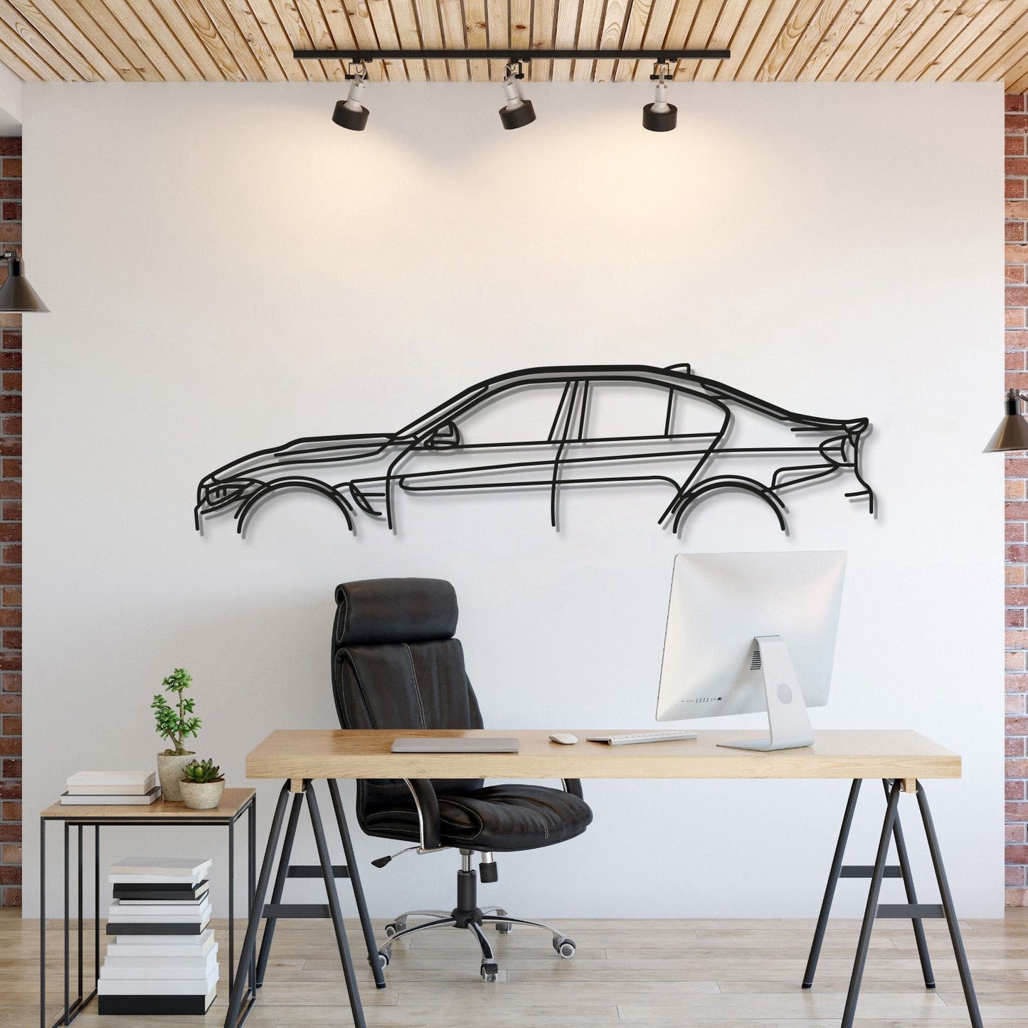 M3 F80 Classic Metal Car Wall Art - MT1010 - MT1010B49L-MT1010B69L-MT1010B80L-MT1010B99L-MT1010B120L-  DRIVEN - 1