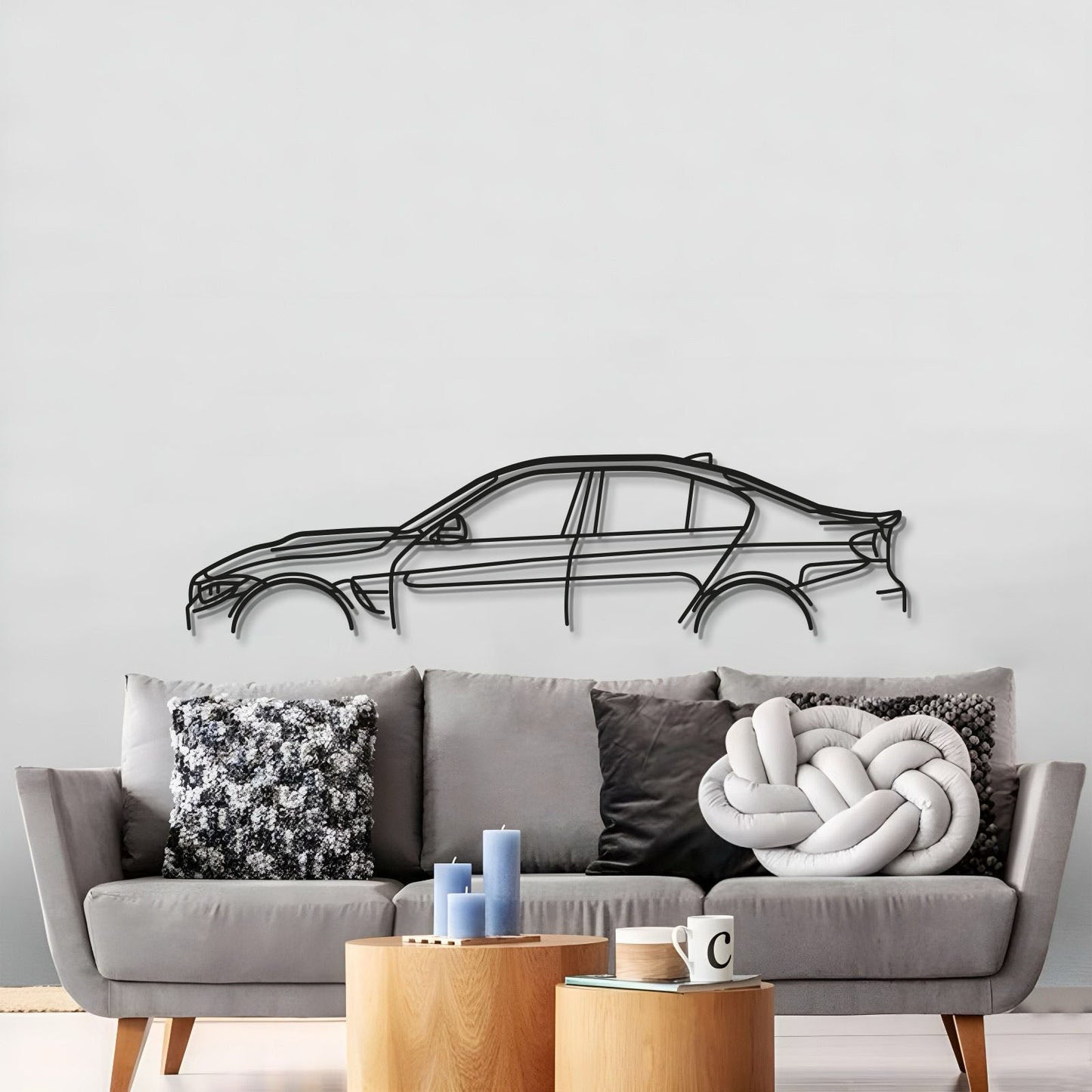 M3 F80 Classic Metal Car Wall Art - MT1010 - MT1010B49L-MT1010B69L-MT1010B80L-MT1010B99L-MT1010B120L-  DRIVEN - 2