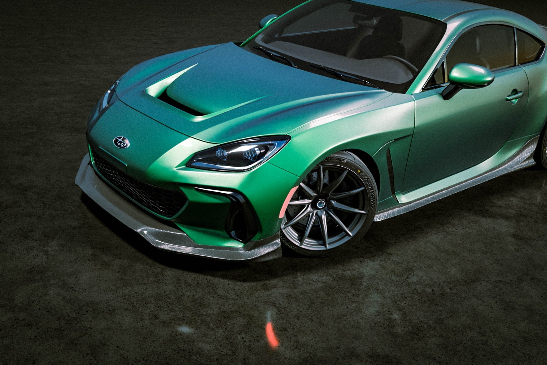 Autospec Design 2022+ Subaru BRZ GT Lip - ASD-GT1-ASD-GT1-CF-  DRIVEN - 18