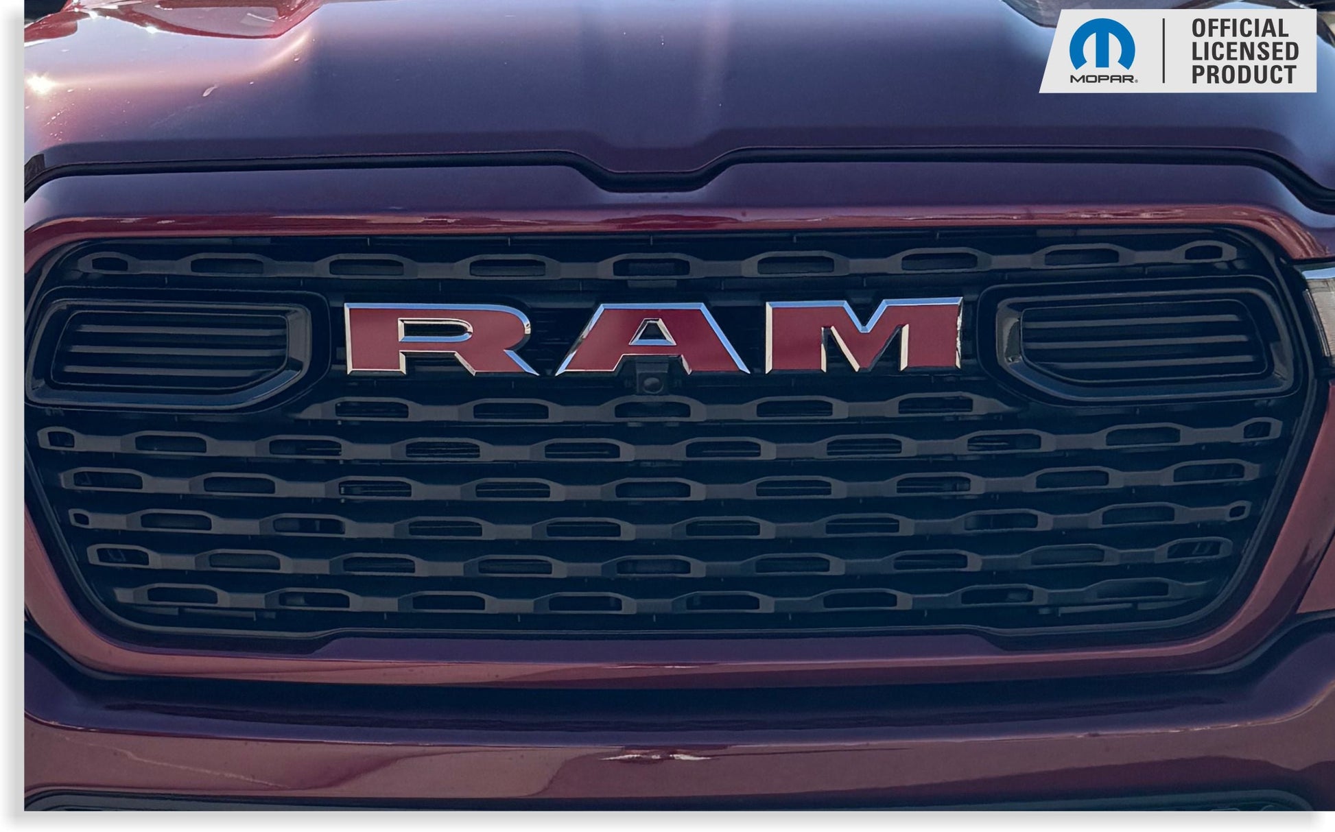 RAM Grille Emblem Overlay Decal   - 2025-2026 Ram 1500 - Ram25:Ram-F-1-Ram25:Ram-F-2-Ram25:Ram-F-3-Ram25:Ram-F-4-Ram25:Ram-F-5-  DRIVEN - 11