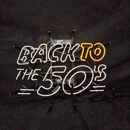 Back to The 50's Neon Light Signs - MEX126-  DRIVEN - 3
