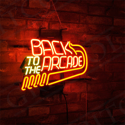 Back to The Arcade Neon Signs - MEXC017-  DRIVEN - 3