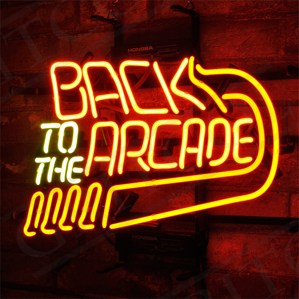 Back to The Arcade Neon Signs - MEXC017-  DRIVEN - 1