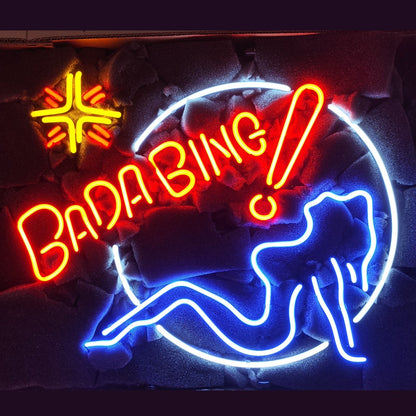 Bada Bing Girl Neon Signs - ME674-  DRIVEN - 2