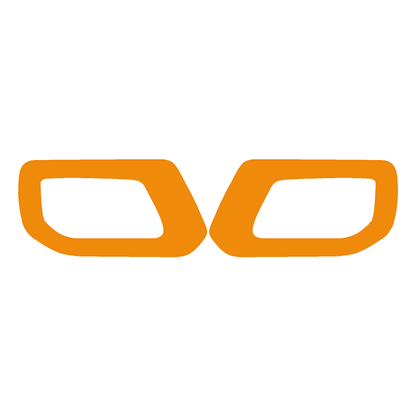 Solid Color Interior Door Handle Overlays (Printed Series) - 2021+ Bronco - 21BRNINTHANDLE-MB-21BRNINTHANDLE-GB-21BRNINTHANDLE-WHM-21BRNINTHANDLE-WHG-21BRNINTHANDLE-AMBM-  DRIVEN - 13