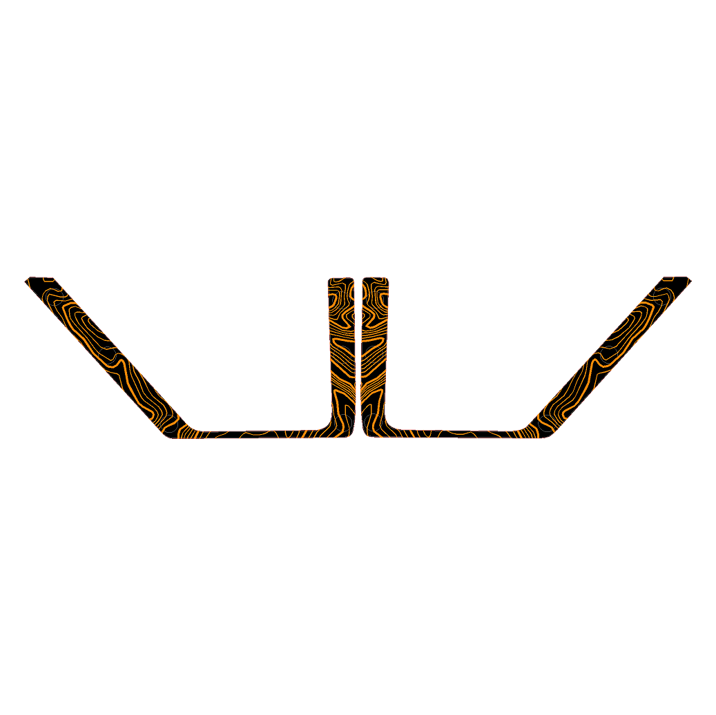 Topo Front Door Net Trim Overlay Kit (Printed Series) - 2021+ Bronco - 21BRNFTNET-TPAMBL-21BRNFTNET-TPA51L-21BRNFTNET-TPAZL-21BRNFTNET-TPCGL-21BRNFTNET-TPCBNL-  DRIVEN - 11