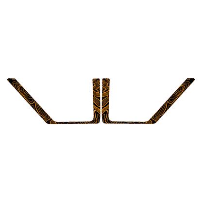 Topo Rear Door Net Trim Overlay Kit (Printed Series) - 2021+ Bronco - 21BRNFTNET-TPAMBL-21BRNFTNET-TPA51L-21BRNFTNET-TPAZL-21BRNFTNET-TPCGL-21BRNFTNET-TPCBNL-  DRIVEN - 15