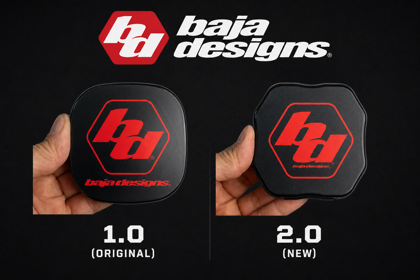 Baja Designs Squadron 1.0 / 2.0 Light Cover Overlays  - Universal - BAJASQDDESIGN-RACE-BAJASQDDESIGN-RACE-V2-BAJASQDDESIGN-CODE-BAJASQDDESIGN-CODE-V2-BAJASQDDESIGN-DS-  DRIVEN - 1