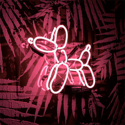 Balloon Dog Neon Signs Light - TNXC026-  DRIVEN - 2