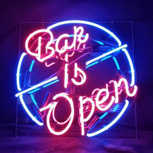 Bar is Open Neon Sign - MEX272-  DRIVEN - 1