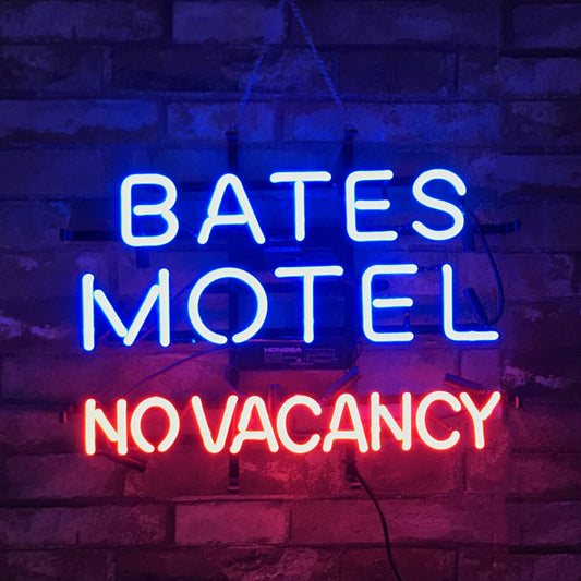 Bates Motel No Vacancy Neon Signs - ME117-  DRIVEN - 1