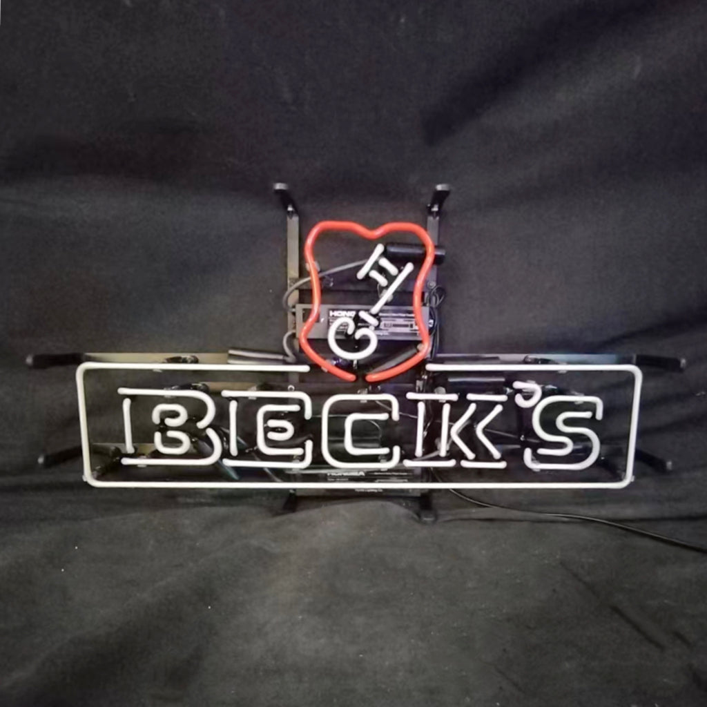 Beck's Beer Neon Light Sign - ME805-  DRIVEN - 3