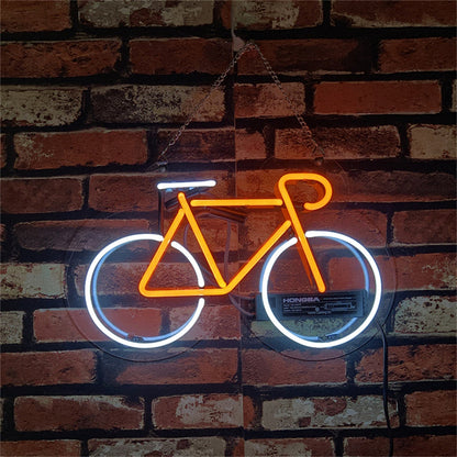 Bicycle Bike Neon_Signs - TNXC074-  DRIVEN - 2
