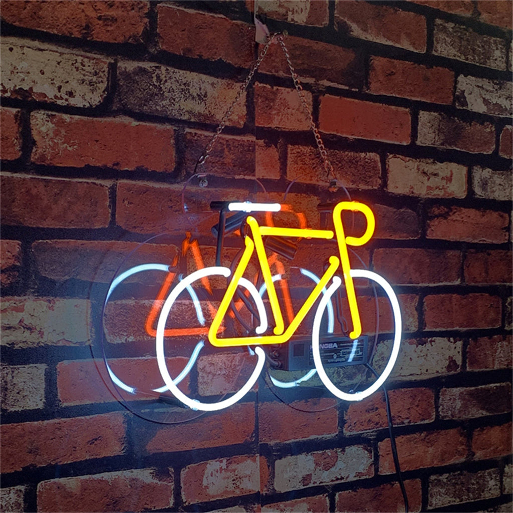 Bicycle Bike Neon_Signs - TNXC074-  DRIVEN - 3