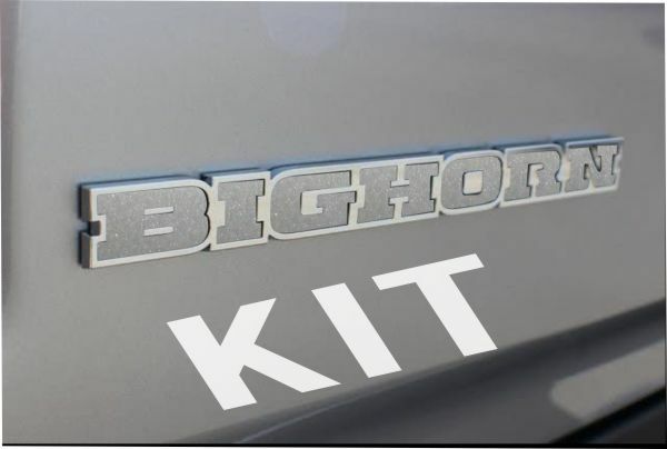 KIT:  BIGHORN Emblem Overlay Decal Set - 2019 2020 2021 2022 2023 2024 Ram Bighorn 2500 - Ram19:Bighorn2500-Kit-01-Ram19:Bighorn2500-Kit-02-Ram19:Bighorn2500-Kit-03-Ram19:Bighorn2500-Kit-04-Ram19:Bighorn2500-Kit-05-  DRIVEN - 1