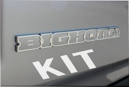 KIT:  BIGHORN Emblem Overlay Decal Set - 2019 2020 2021 2022 2023 2024 Ram Bighorn 2500 - Ram19:Bighorn2500-Kit-01-Ram19:Bighorn2500-Kit-02-Ram19:Bighorn2500-Kit-03-Ram19:Bighorn2500-Kit-04-Ram19:Bighorn2500-Kit-05-  DRIVEN - 1