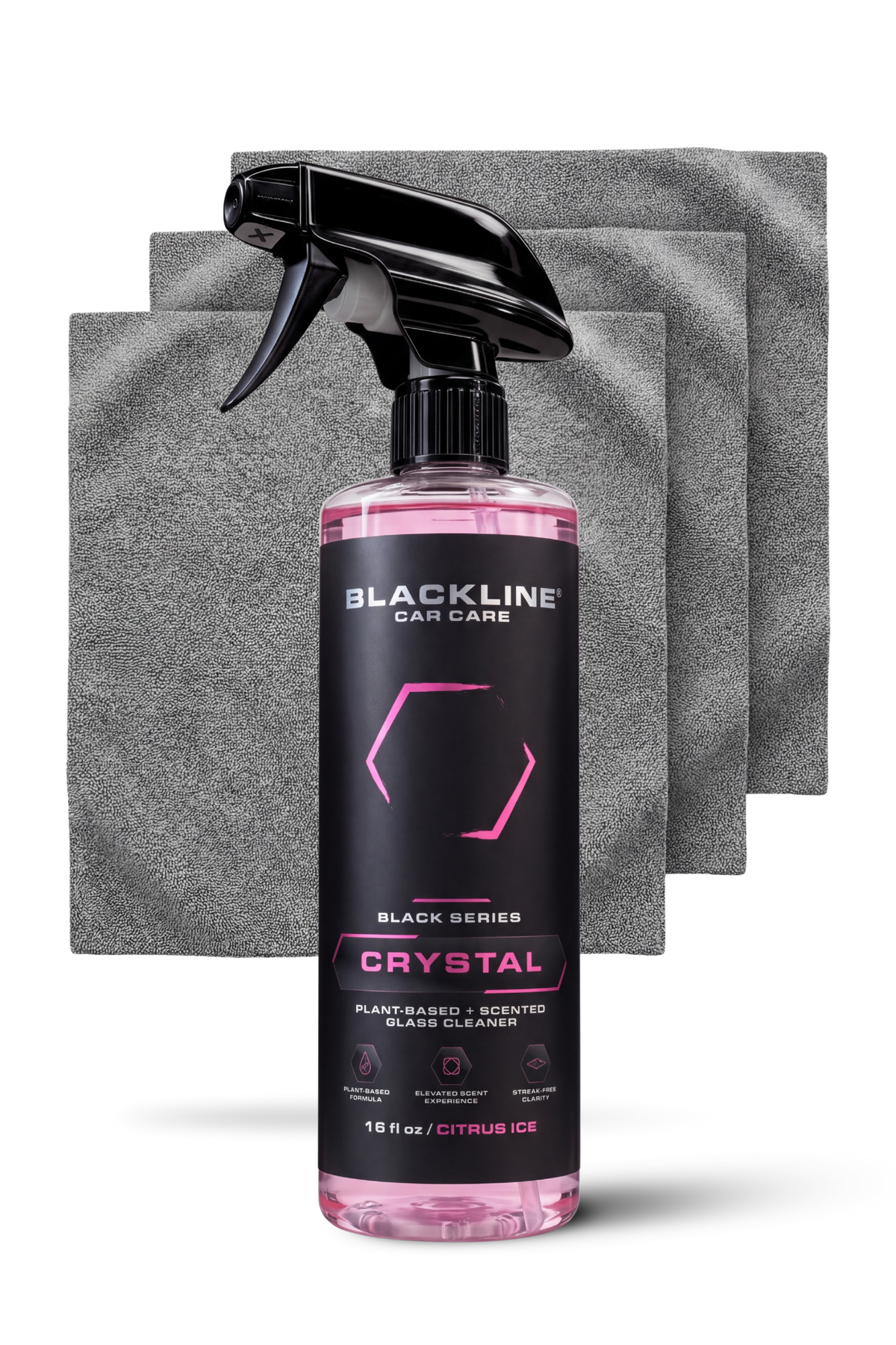 BLACKLINE® CRYSTAL GLASS CLEANER - BLCGC16B-  DRIVEN - 9