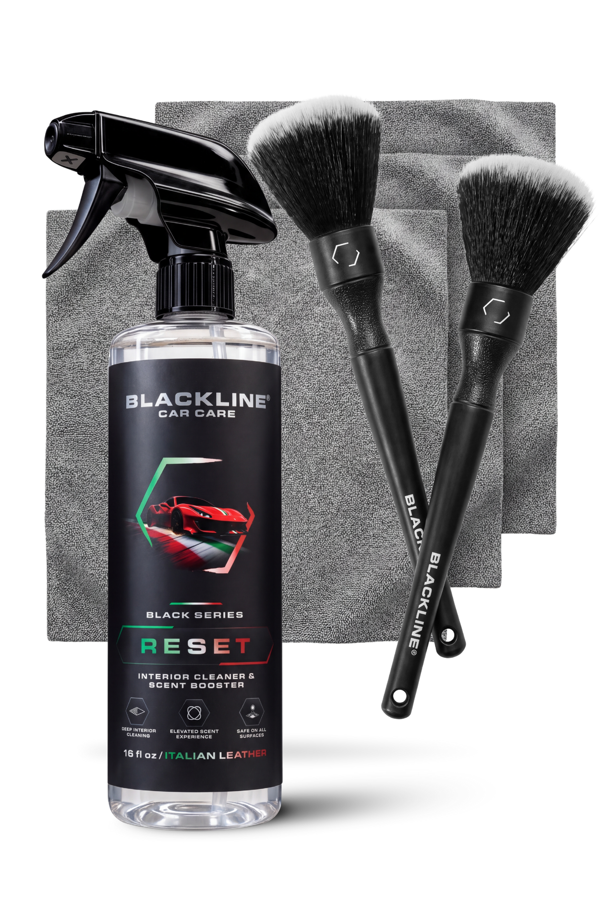 BLACKLINE® ULTRA-SOFT DETAIL BRUSH SET - BLUSBSCS-  DRIVEN - 8