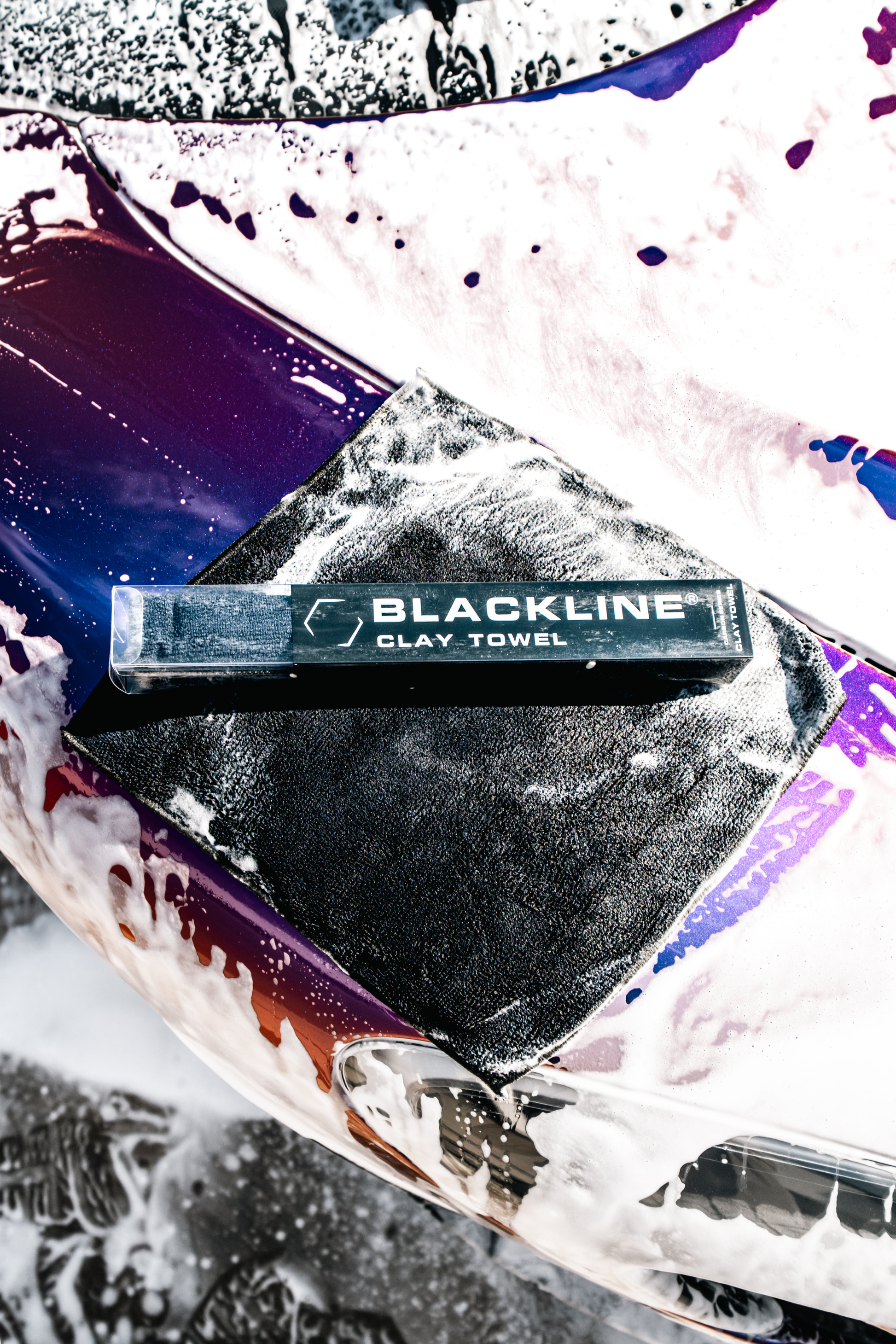 BLACKLINE® SYNTHETIC CLAY TOWEL - BLCT-BLCTWW-BLUCWK-  DRIVEN - 2