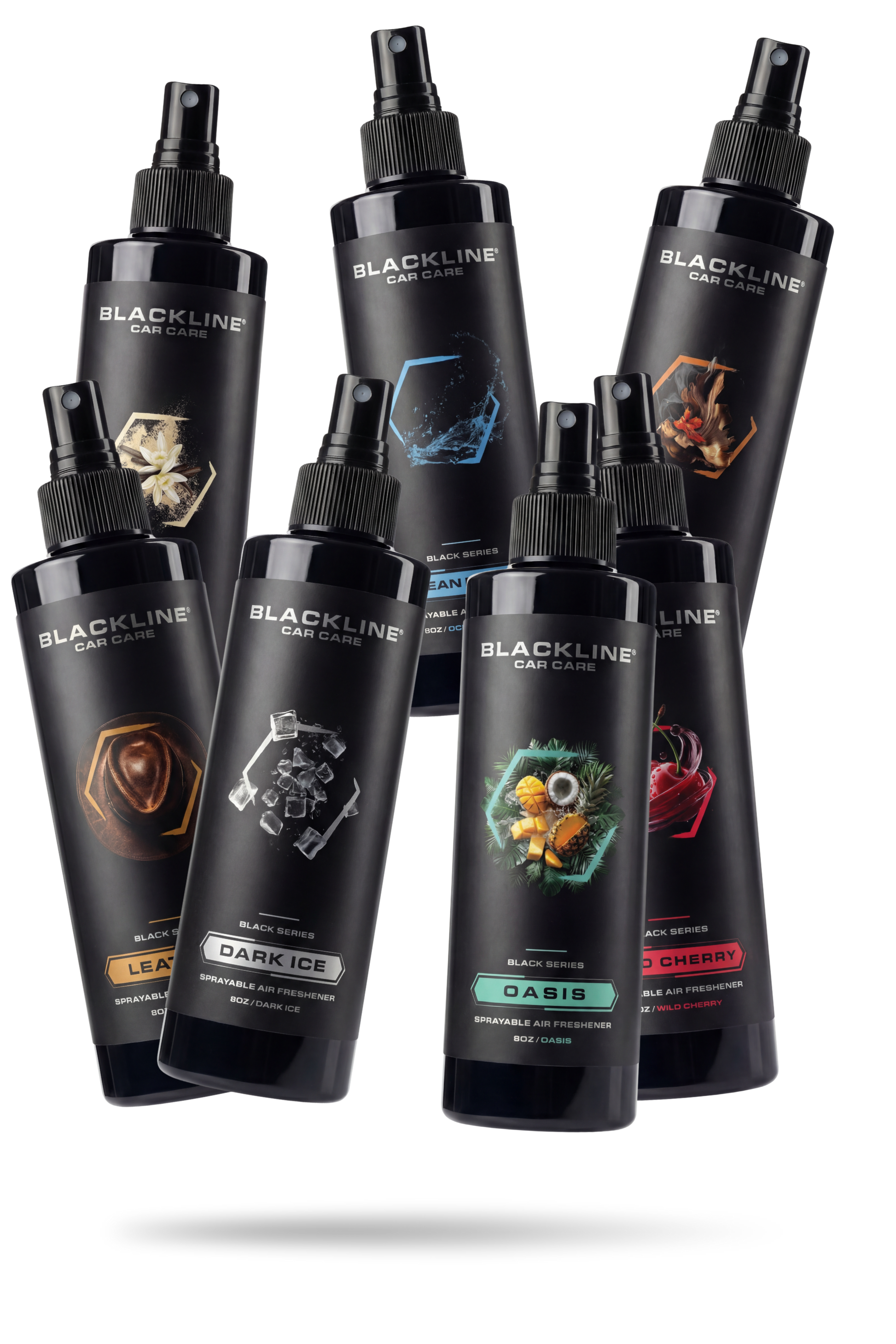BLACKLINE®  8oz AIR FRESHENER - BLSCAF-BLDIAF-BLMTAF-BLOBAF-BLOAF-  DRIVEN - 15