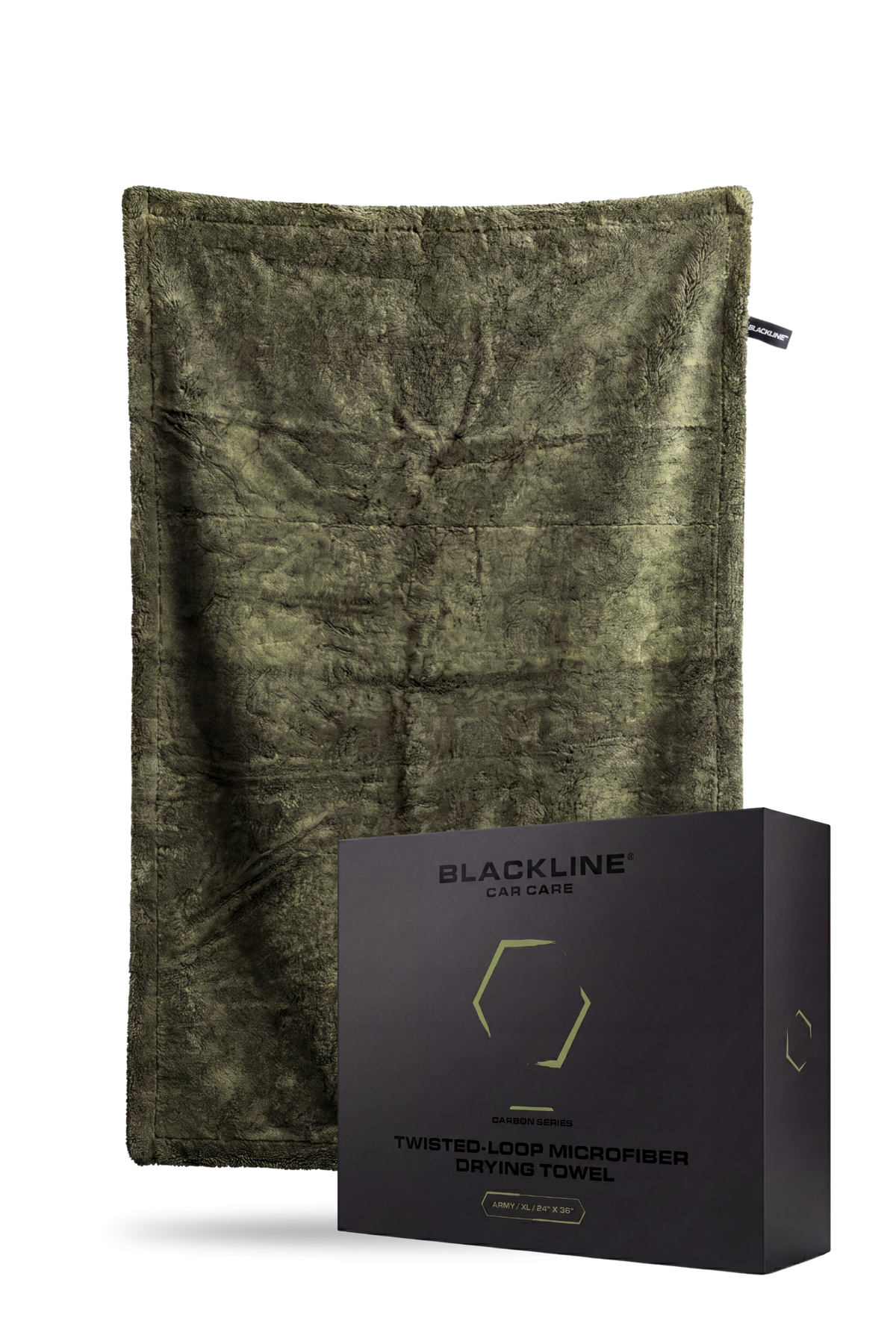 BLACKLINE® TWISTED-LOOP DRYING TOWEL - BLDTAG-  DRIVEN - 28