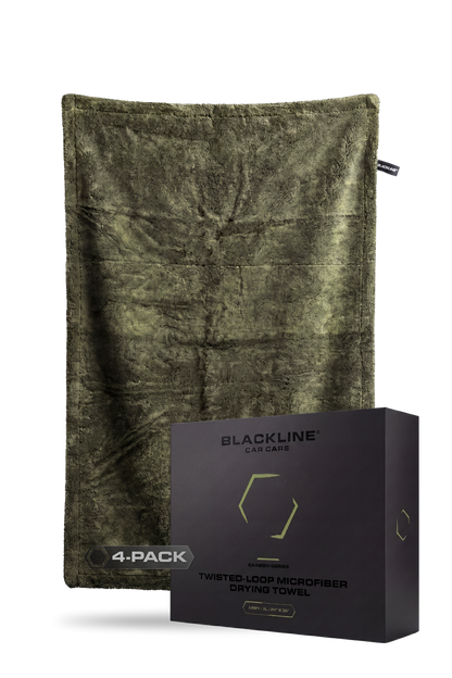 BLACKLINE® TWISTED-LOOP DRYING TOWEL - BLDTAG4P-  DRIVEN - 30