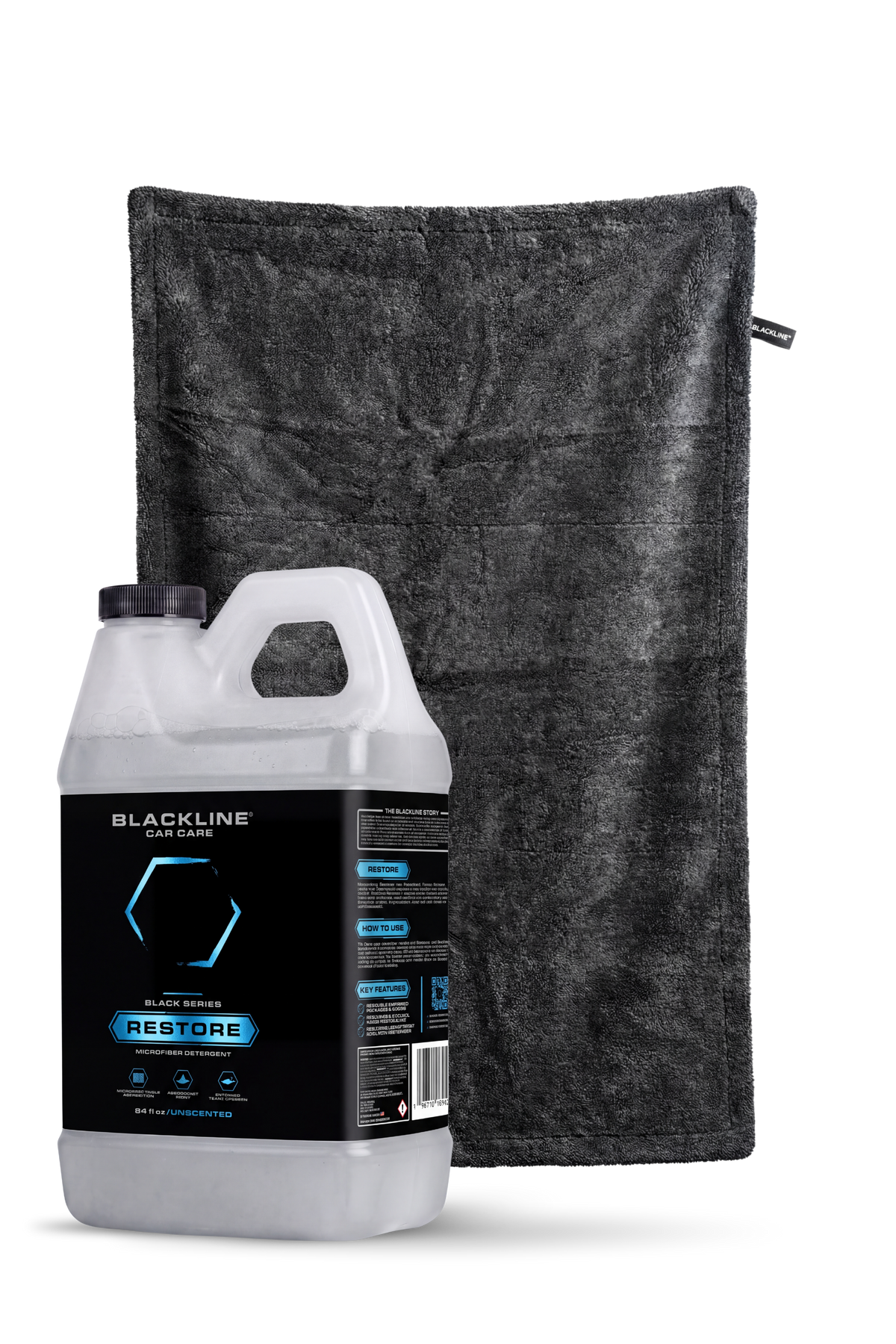 BLACKLINE® RESTORE MICROFIBER DETERGENT - BLRMDCS64-  DRIVEN - 11