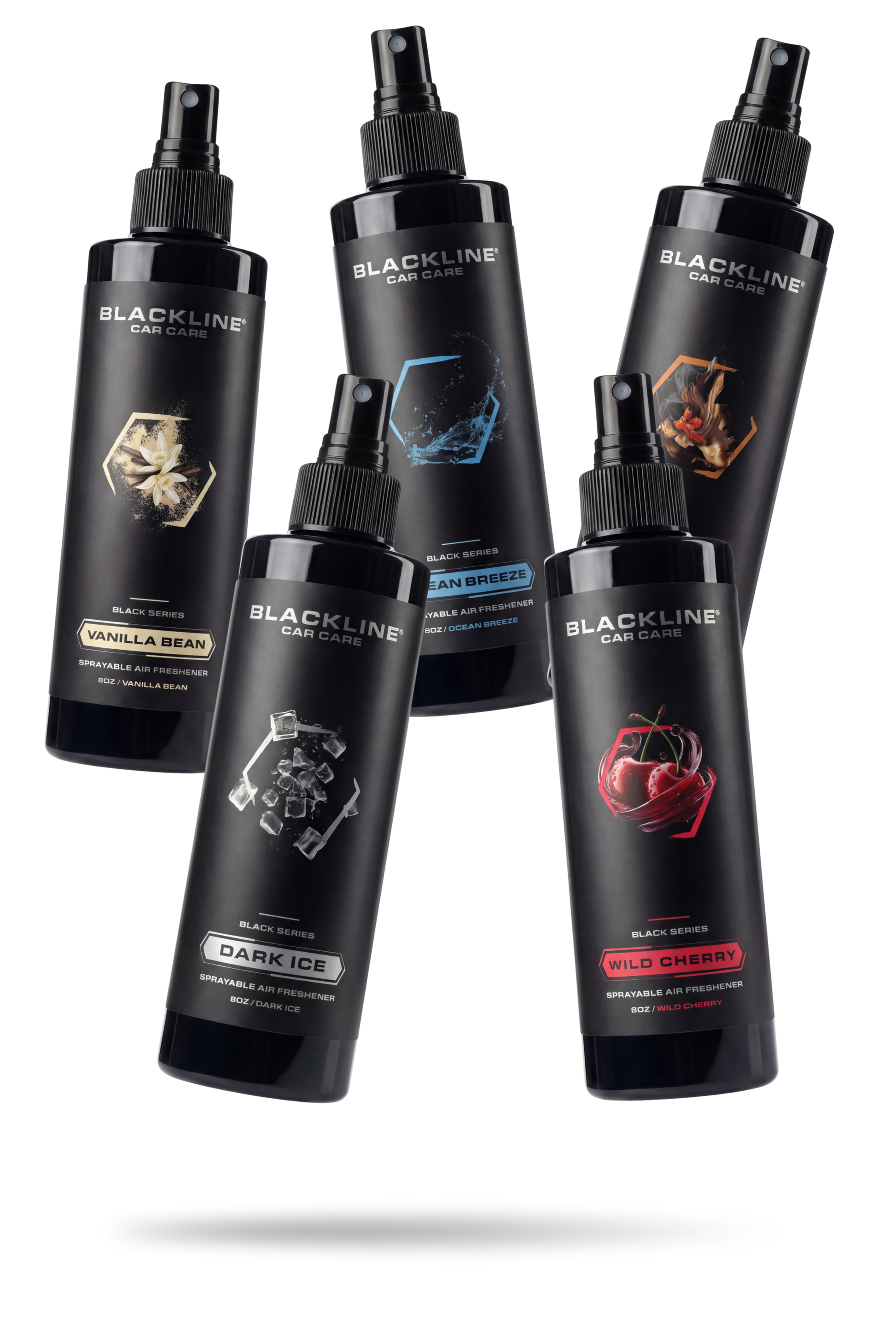 BLACKLINE®  8oz AIR FRESHENER - BLSCAF-BLDIAF-BLMTAF-BLOBAF-BLOAF-  DRIVEN - 14