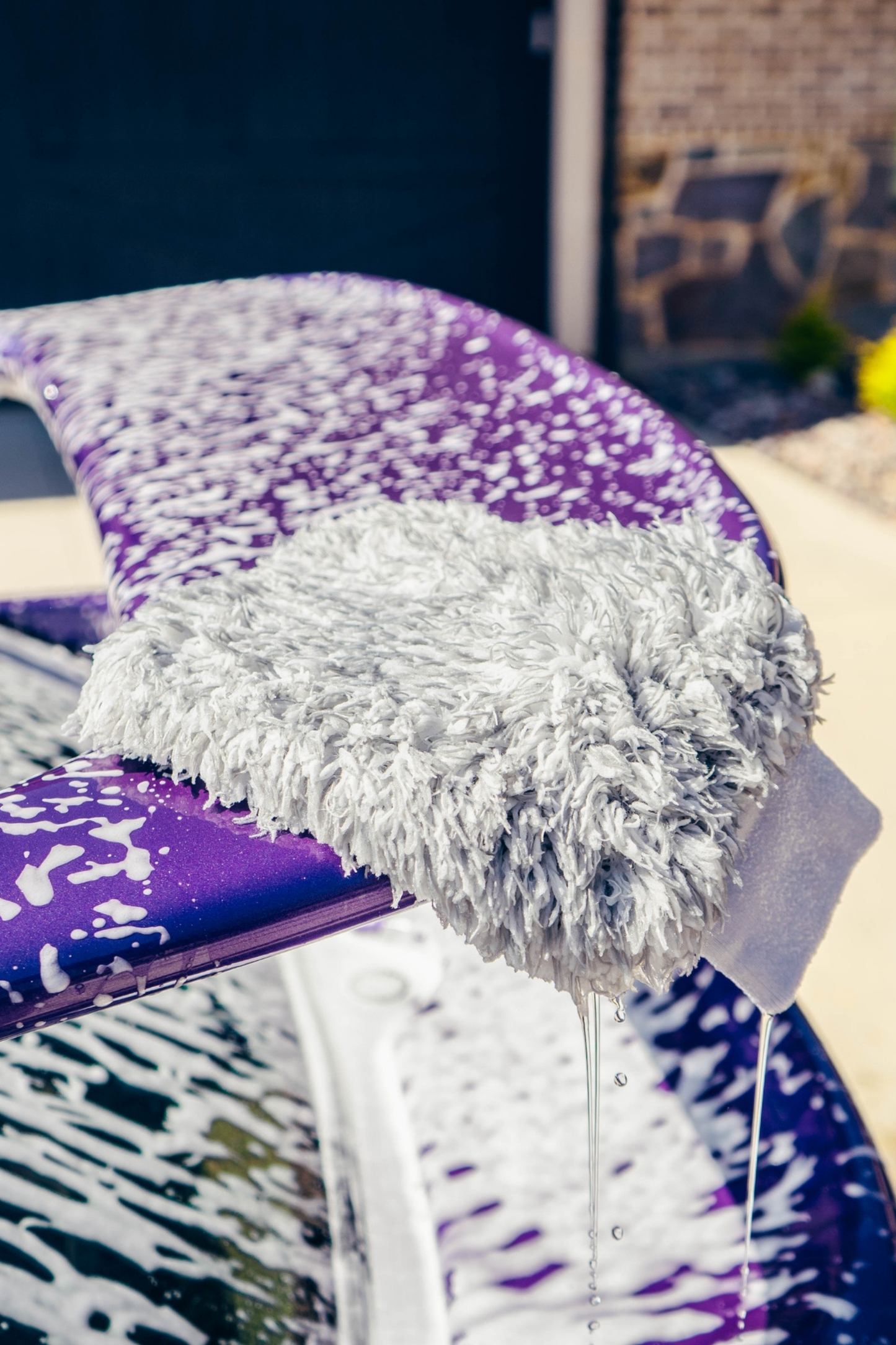 BLACKLINE® MICROFIBER WASH MITT - BLMWM-BLMWMB-  DRIVEN - 3