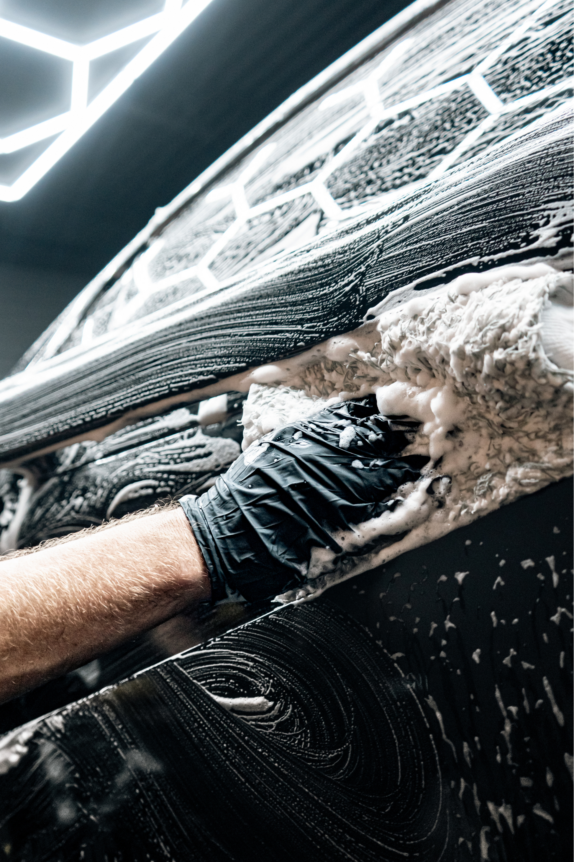 BLACKLINE® MICROFIBER WASH MITT - BLMWM-BLMWMB-  DRIVEN - 6