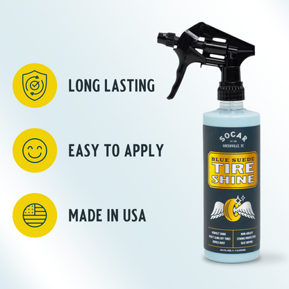 Blue Suede Tire Shine with Protect Shield Formula™ - PACBSTS016SCA-PACBSTS128SCA-PACBSTSXX4SCA-PACBSTSXX5SCA-PACBSTSX55SCA-  DRIVEN - 2
