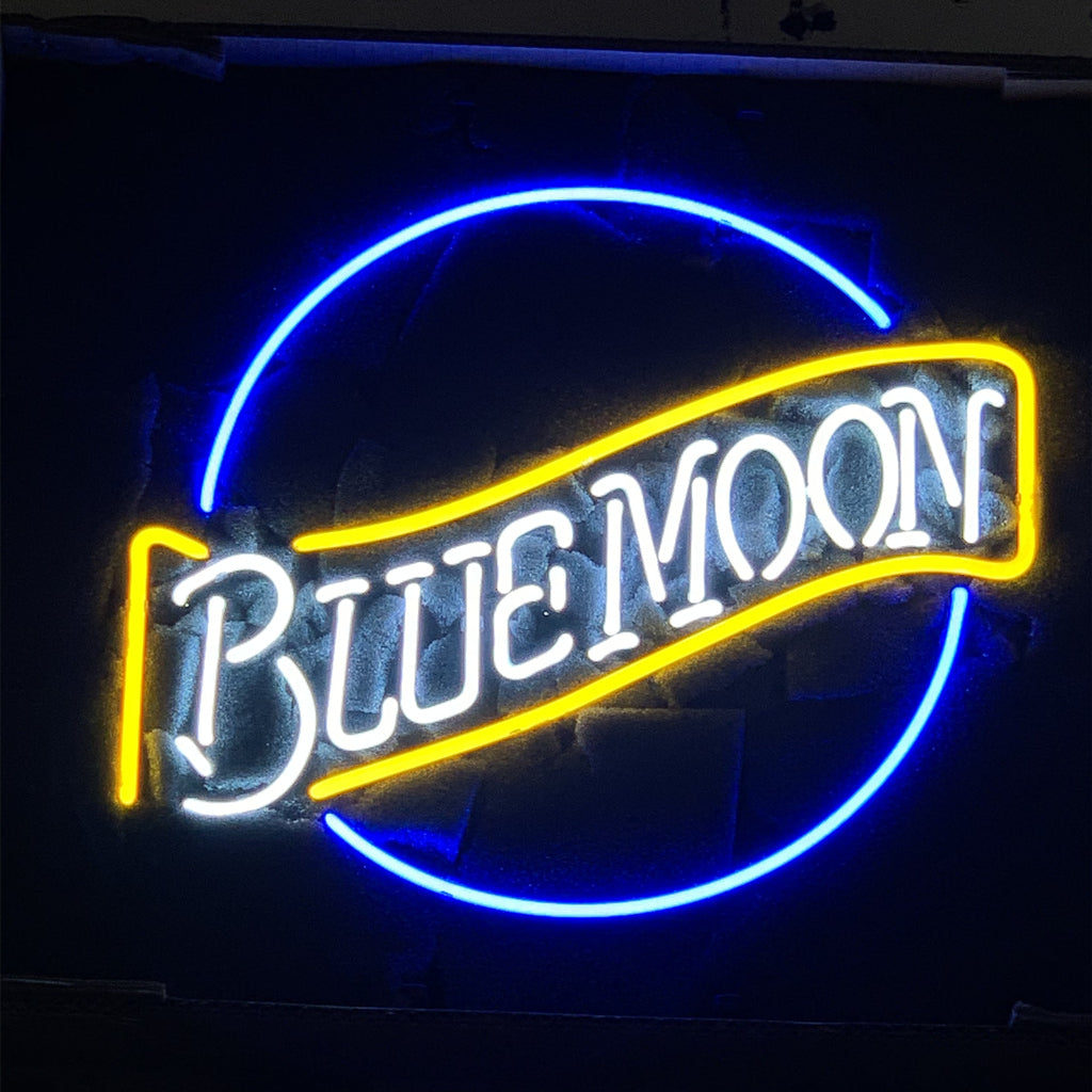 Blue Moon Beer Neon Light Sign - MEXC096-  DRIVEN - 1