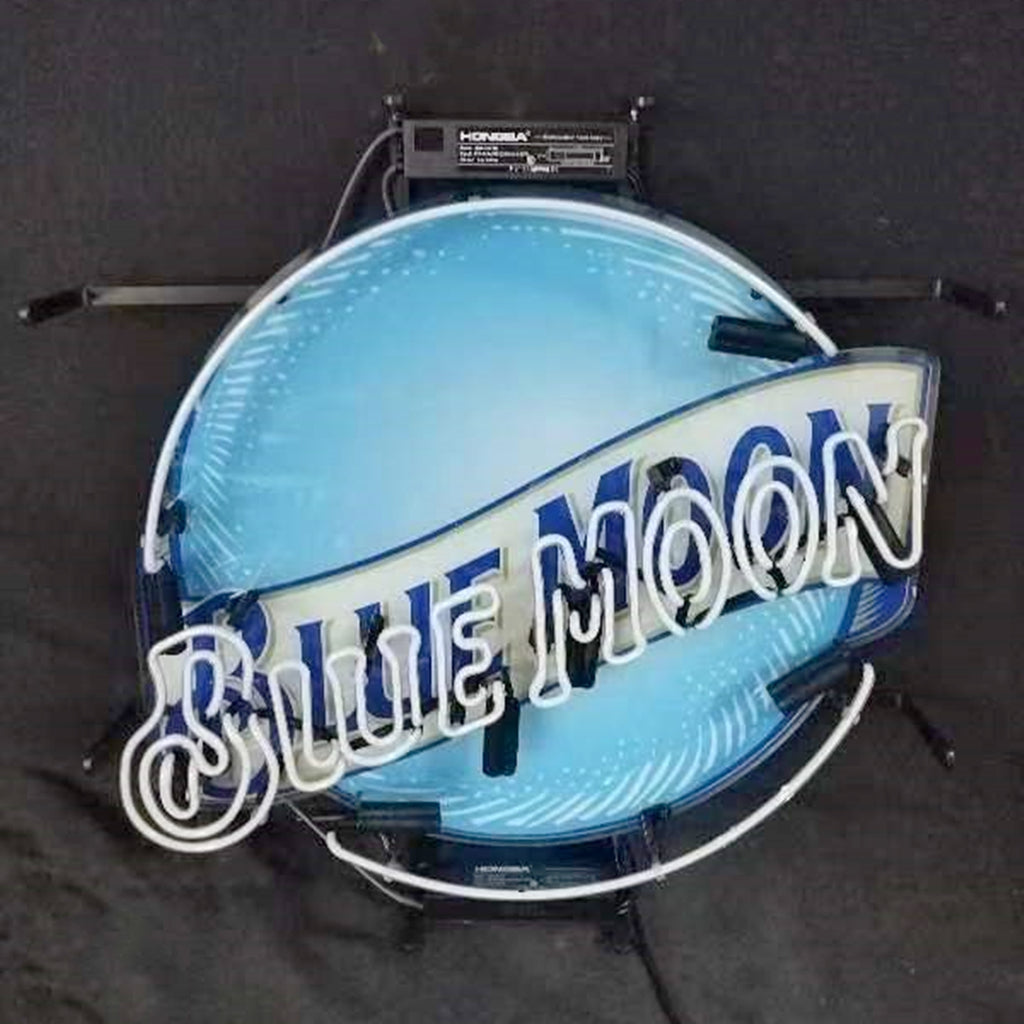 Blue Moon Beer Logo Neon Signs - MEX181-  DRIVEN - 3