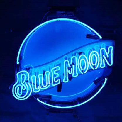 Blue Moon Beer Logo Neon Signs - MEX181-  DRIVEN - 1