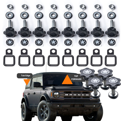 Bronco GP-Star Tie-Down Bolt Set - BRONCO-STAR-8-BRONCO-STAR-TDR8-BRON-STAR10-TDR8-BRON-STAR12-TDR8-TDR-8-  DRIVEN - 13