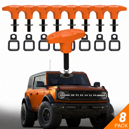 Bronco Tie-Down Anchor PRO - BQR_ORG-TDR8-  DRIVEN - 26