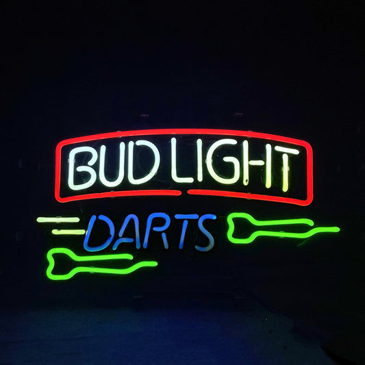 Bud Light Darts Neon Light Sign - ME878-  DRIVEN - 2