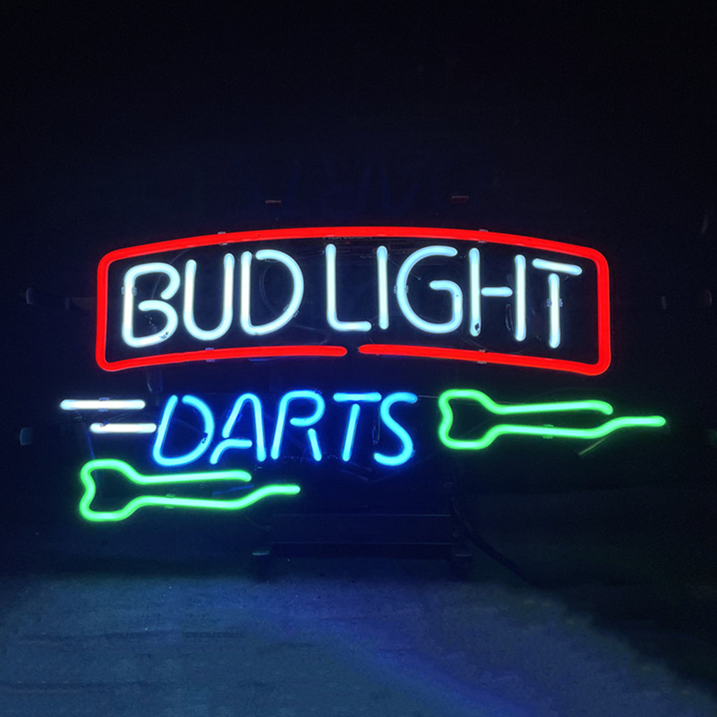 Bud Light Darts Neon Light Sign - ME878-  DRIVEN - 1