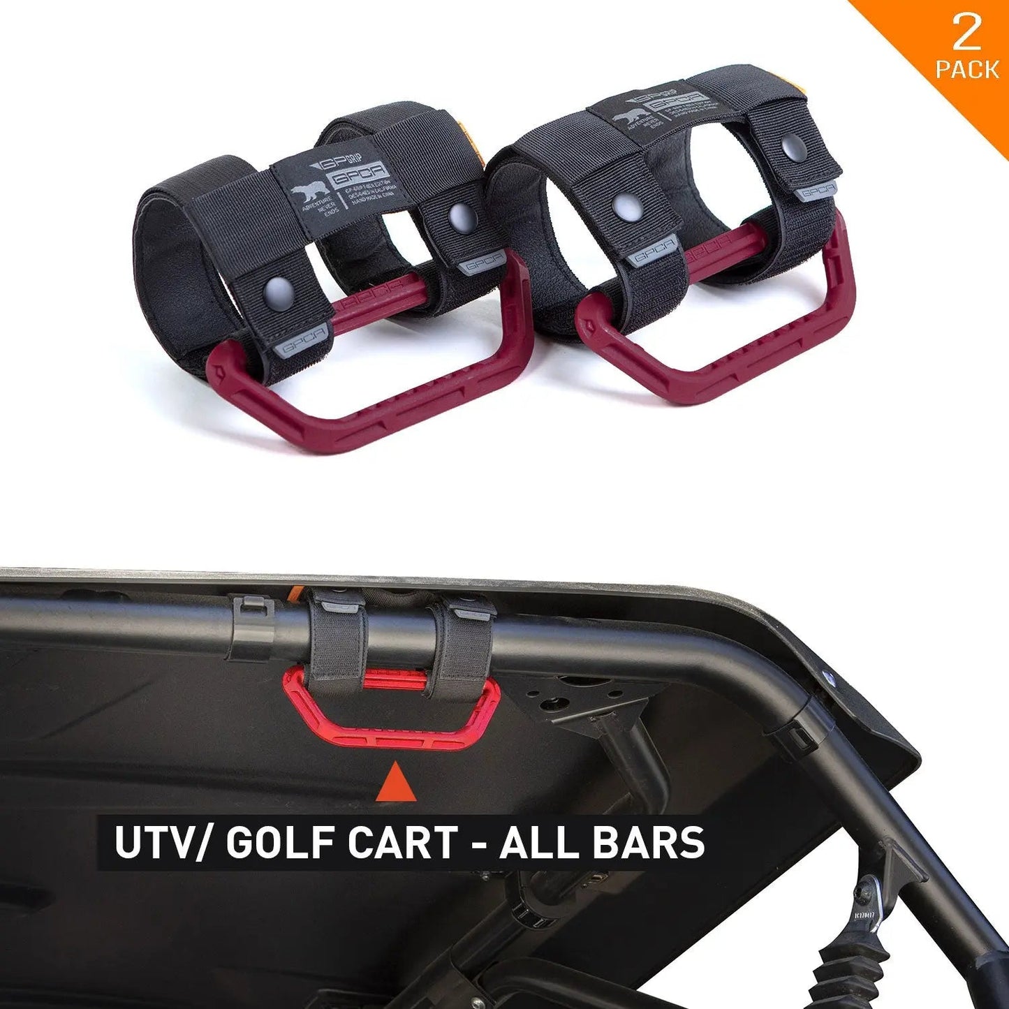 GP-Grip Universal — Fits 1"–5.5" Roll Bars & Tubes - GPG-U2-BLK-GPG-U4-BLK-GPG-U2-RED-GPG-U4-RED-GPG-U2-BURG-  DRIVEN - 20