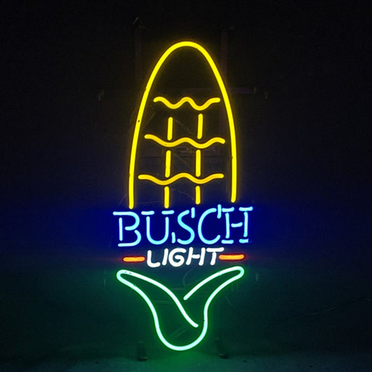 Busch Light Corn Neon Signs Light - MEX391-  DRIVEN - 2