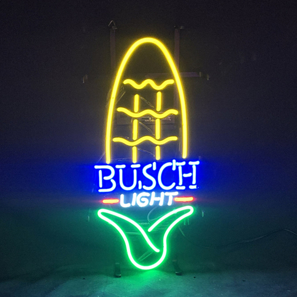 Busch Light Corn Neon Signs Light - MEX391-  DRIVEN - 1