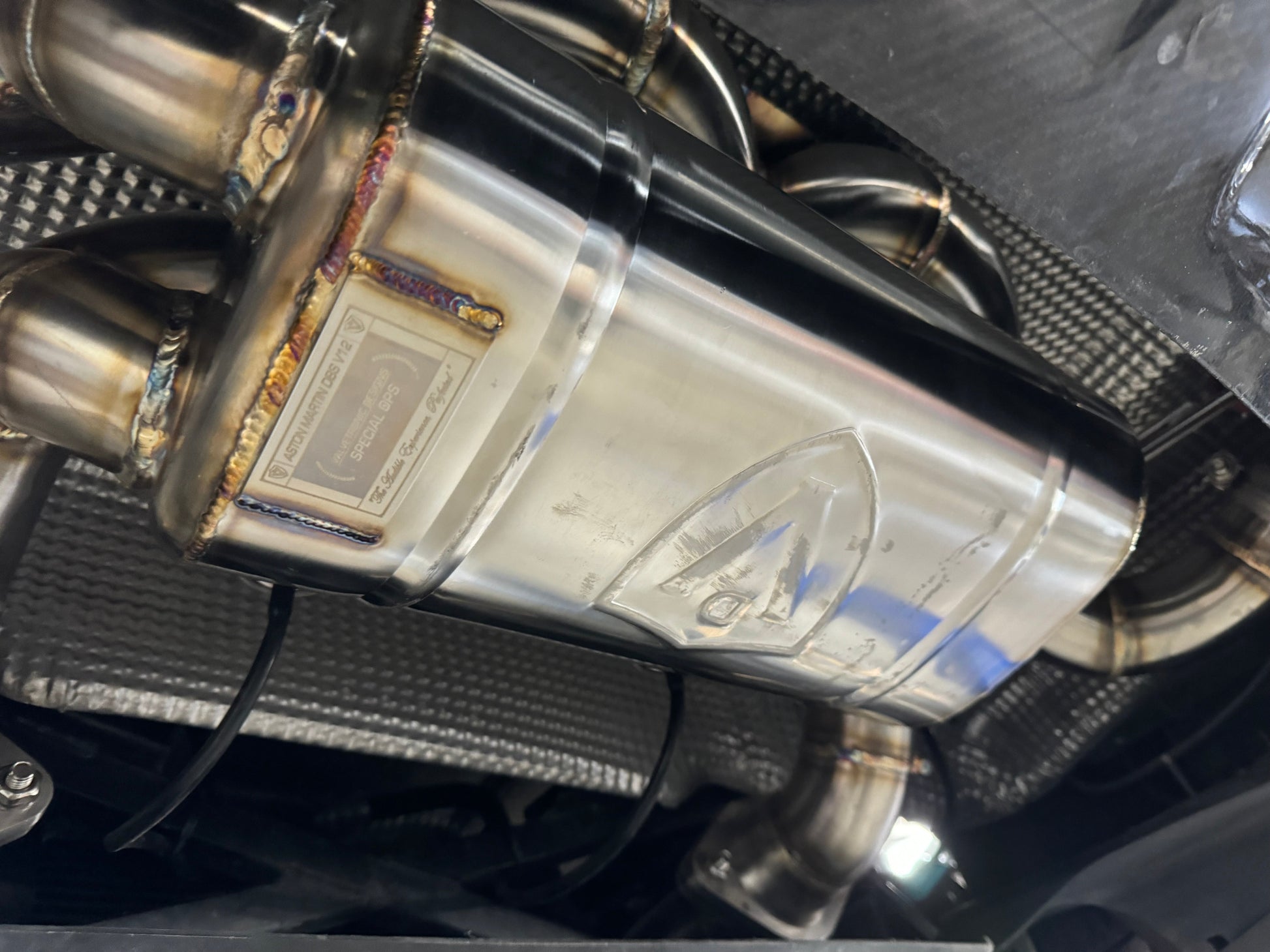 Aston Martin DBS V12 Valved Sport Exhaust System - AMR.DBS.V12.VSES.BR-AMR.DBS.V12.VSES.FFH.BR-  DRIVEN - 22