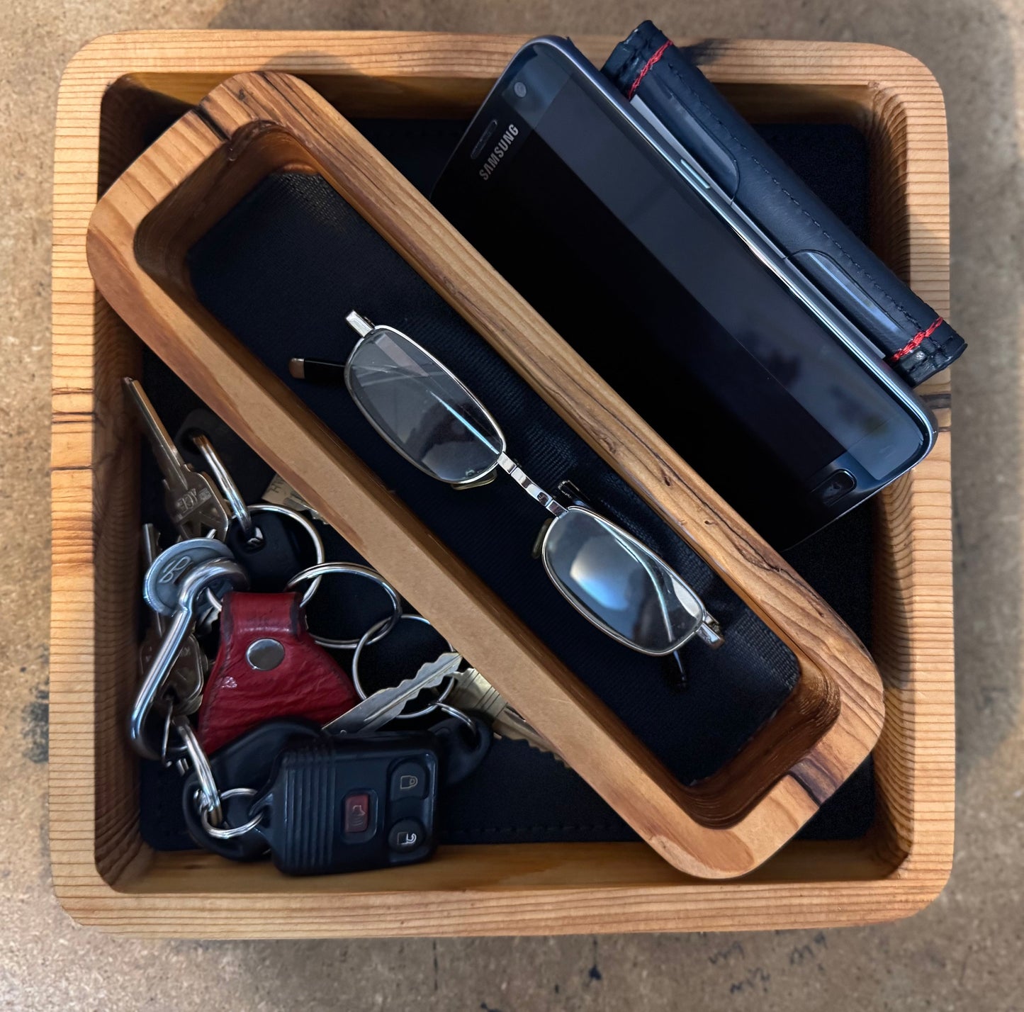 The Pingree Catchall – Detroit Valet Tray - sku-42221178093633-sku-42221178159169-  DRIVEN - 9