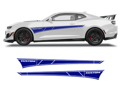 Chevrolet Camaro Side Custom Graphics Stripe - 1001-1001-1001-1001-1001-  DRIVEN - 2