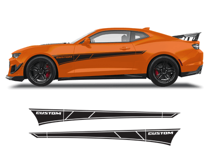 Chevrolet Camaro Side Custom Graphics Stripe - 1001-1001-1001-1001-1001-  DRIVEN - 5