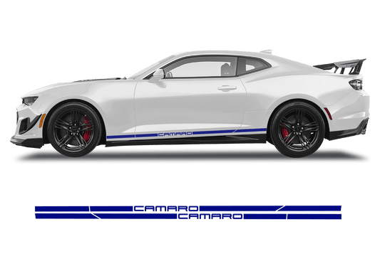 Chevrolet Camaro Double Stripe Graphics 1 Color - 1001-1001-1001-1001-1001-  DRIVEN - 1
