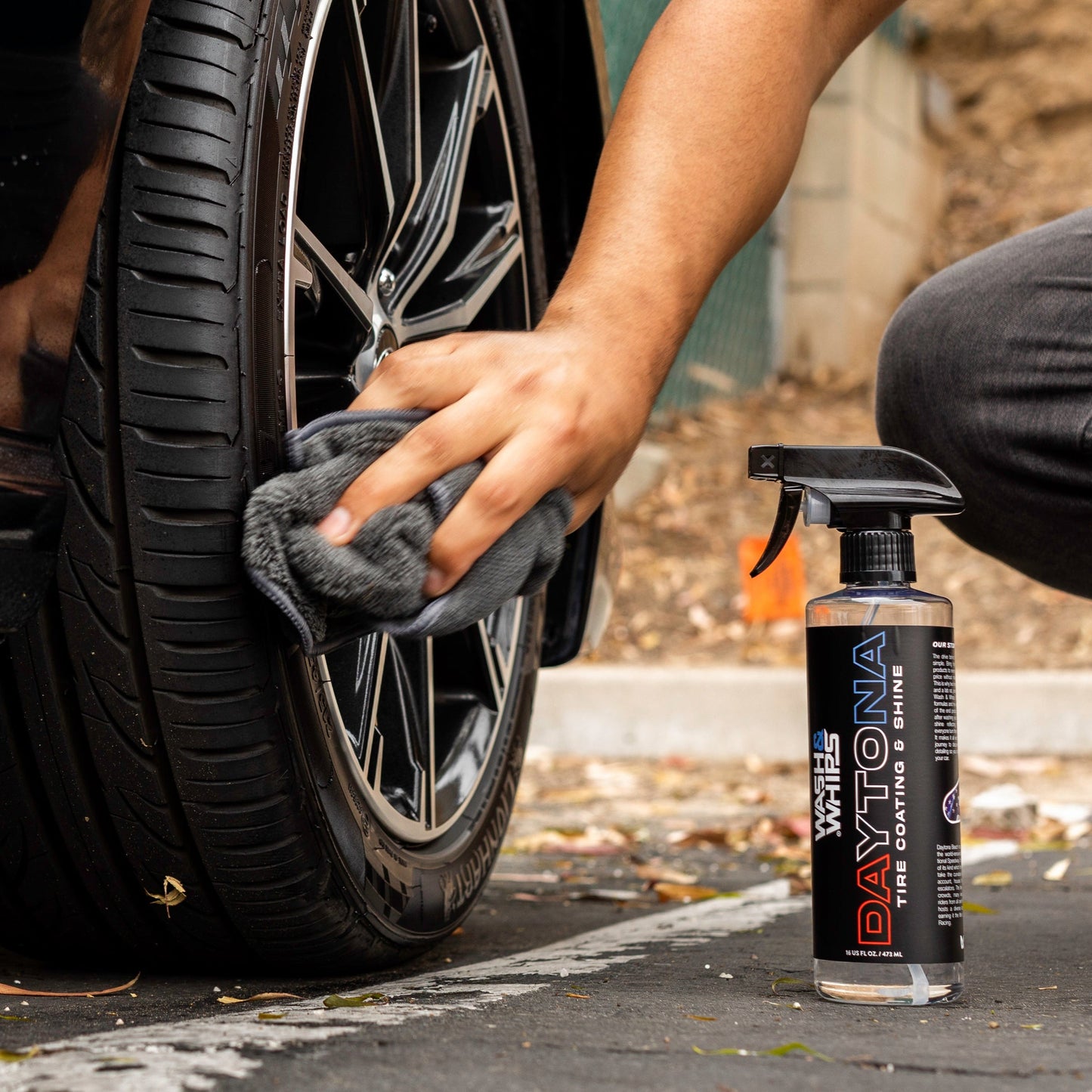 WASH&WHIPS | Wheel & Tire Wash & Shine Kit - $48 Value - MFH085-F-  DRIVEN - 5