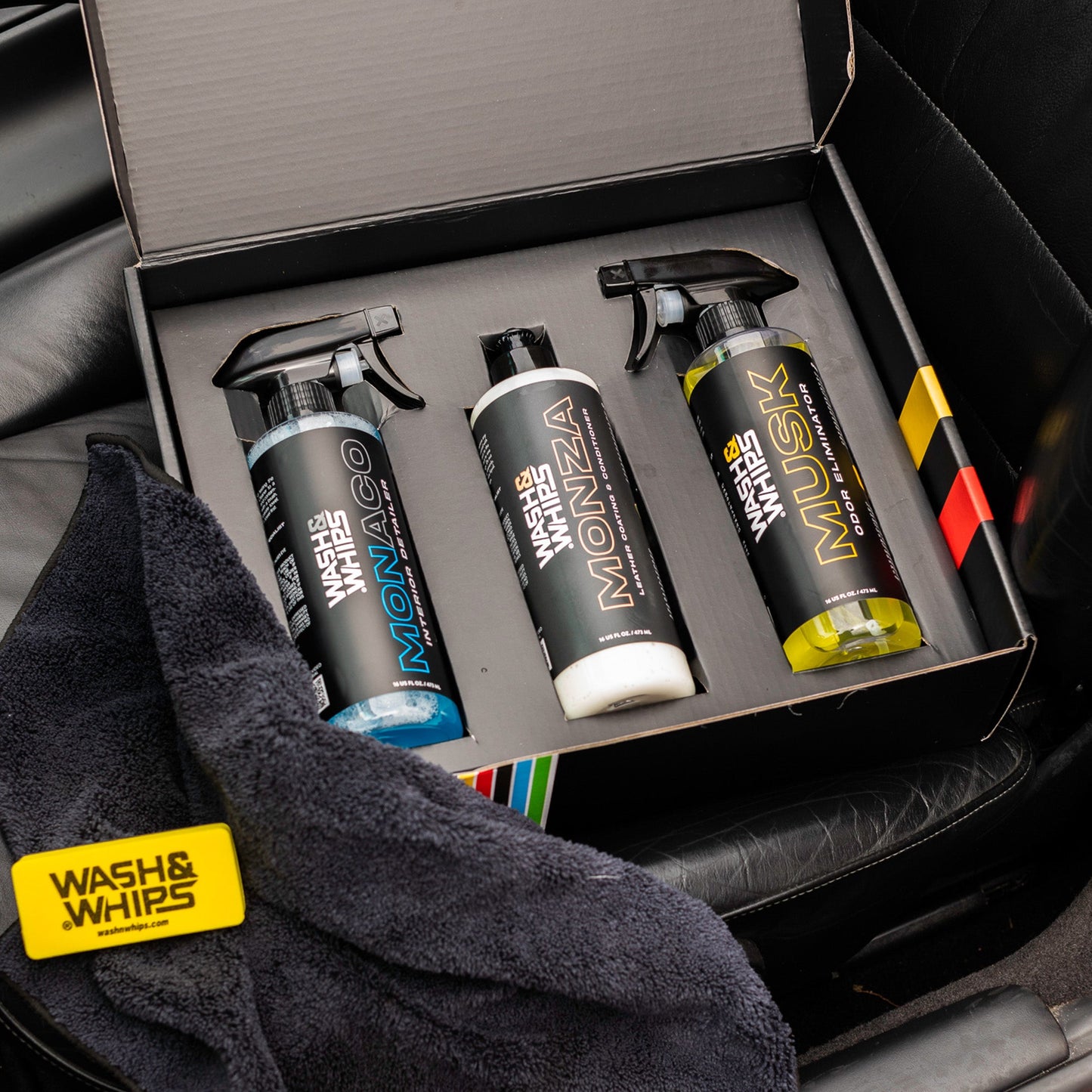 WASH&WHIPS |  3-Step Car Care System - MFH3STEP-F-  DRIVEN - 9